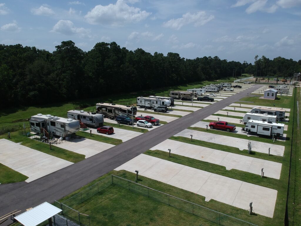 Birdseye view of Gleneagles RV Resort