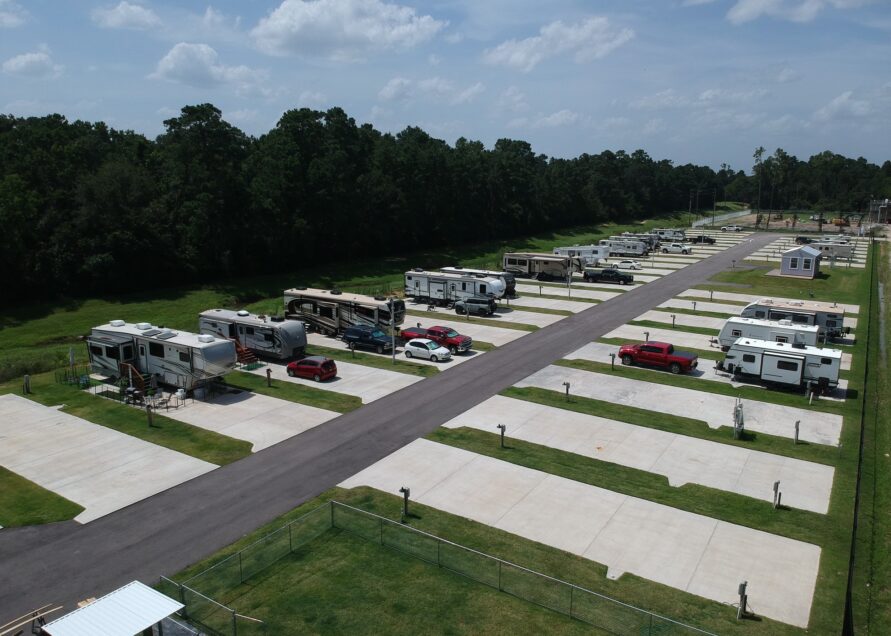 Birdseye view of Gleneagles RV Resort